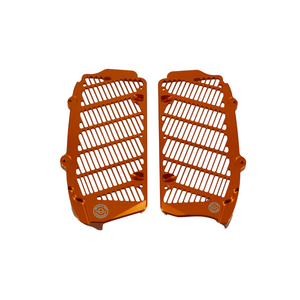 *OPEN BOX AS IS* BULLET PROOF DESIGNS FRONT PROTECTION RADIATOR BRACES | GEN 2 ORANGE