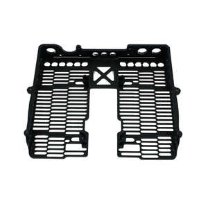 *OPEN BOX* EMPEROR RACING KTM-2445 BILLET RADIATOR GUARD | 2024-25 500 EXC-F - ORANGE AND BLACK