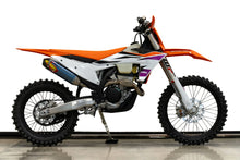 Load image into Gallery viewer, FMF FULL SYSTEM ANODIZED TITANIUM/STAINLESS/CARBON | KTM/HQV