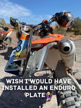 Load image into Gallery viewer, TIDY TAIL w/ RTECH FENDER | 20-23 KTM EXCF by TACO MOTO CO.