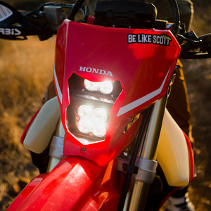 Baja Designs Squadron Pro/S2 Sport Headlight Kit | Honda 2019-24 CRF450L/RL