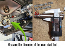 Load image into Gallery viewer, ALTRIDER VARIABLE HEIGHT SUSPENSION LOWERING LINKAGE | 2023-2024 KTM/HUSQ/GASGAS DIRT BIKES WITH 17 mm PIVOT BOLT/NUT