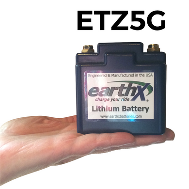 EARTH X LITHIUM IRON POWER SPORTS BATTERY