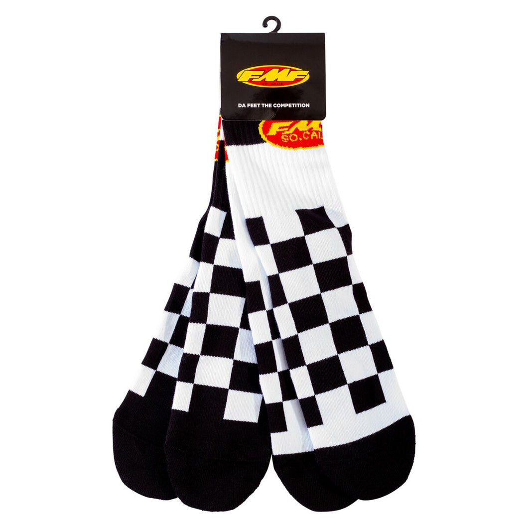 FMF CHECKER SOCKS - 2 PACK
