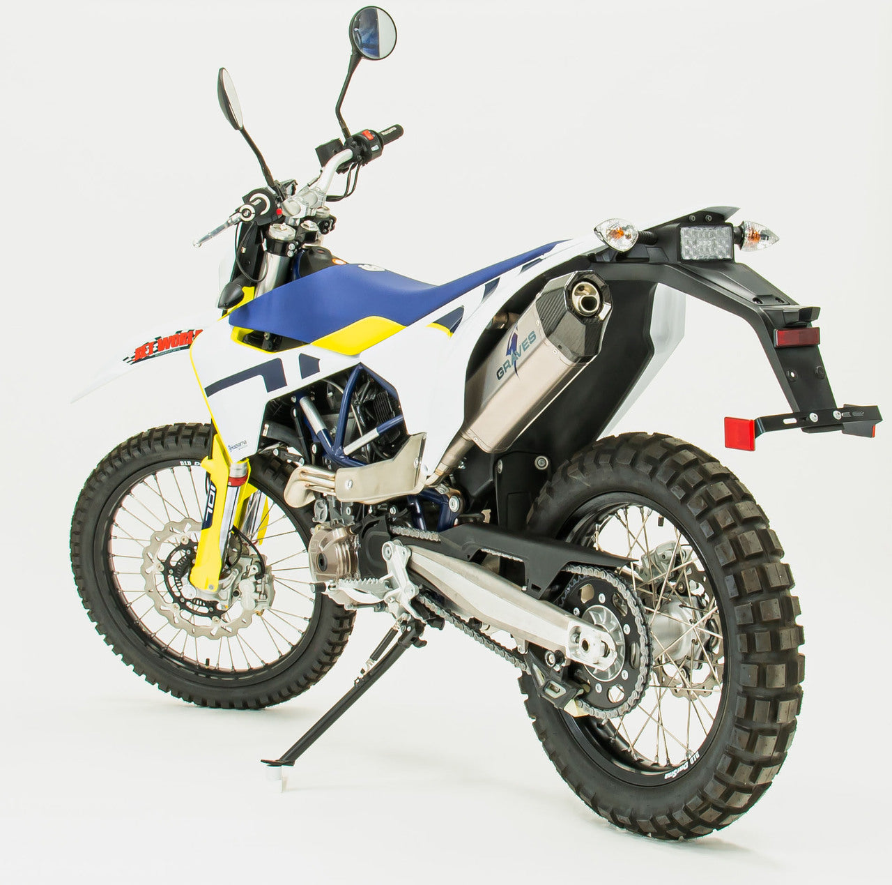 Estriberas S3 Solid Aluminio GasGas 700 / KTM 690 / Husqvarna 701 / Sherco  Rally / Yamaha Tenere — Non Stop Bikes