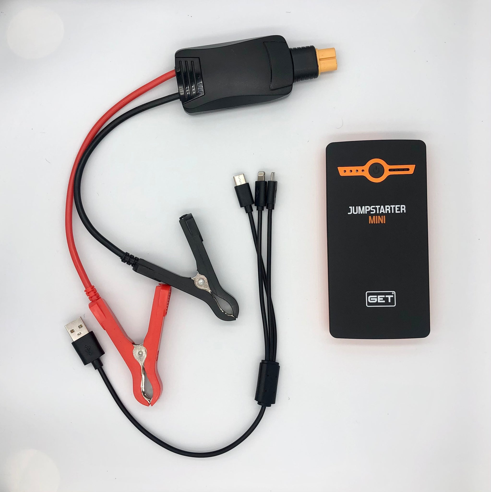 AQ-Tron Mini startbooster 1200A, starthulp, jumpstarter met USB