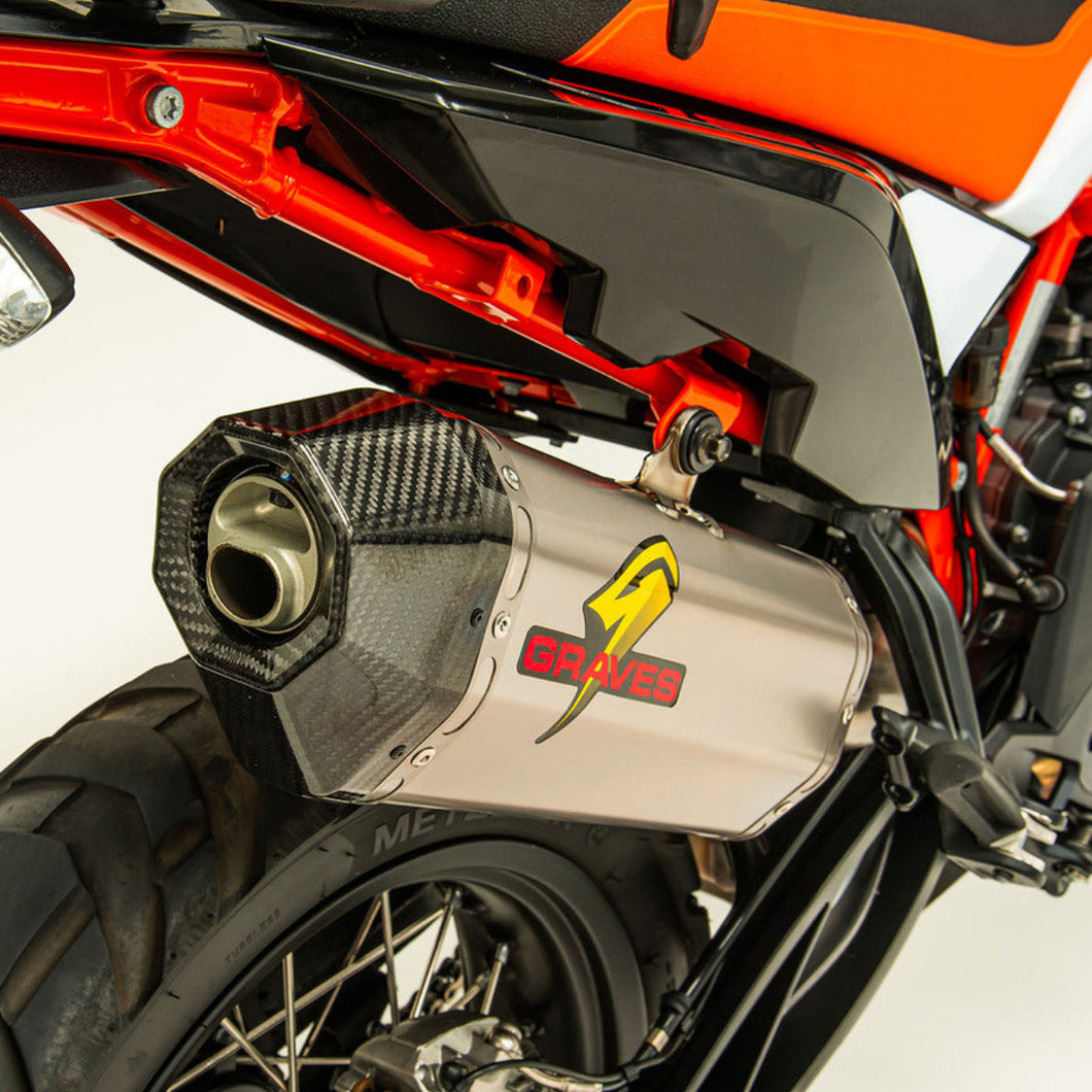 GRAVES MOTORSPORTS NORDEN 901 - DUALSPORT TITANIUM EXHAUST | KTM