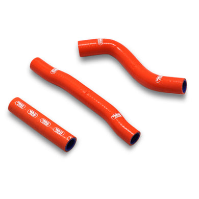 SAMCO T-STAT BYPASS SILICONE RADIATOR COOLANT HOSE KIT KTM-80 | 2017-19 EXC-F, FE