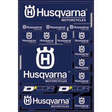 Load image into Gallery viewer, HUSQVARNA DECAL SHEET