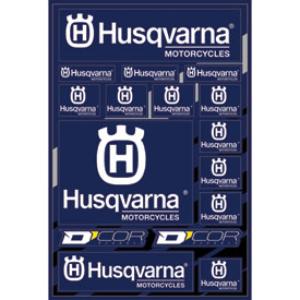 HUSQVARNA DECAL SHEET