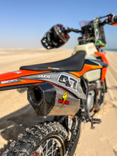 Load image into Gallery viewer, GRAVES MOTORSPORTS TITANIUM SLIP-ON W/ CARBON END CAP | 2020-24 KTM/HQV EXCF, FE