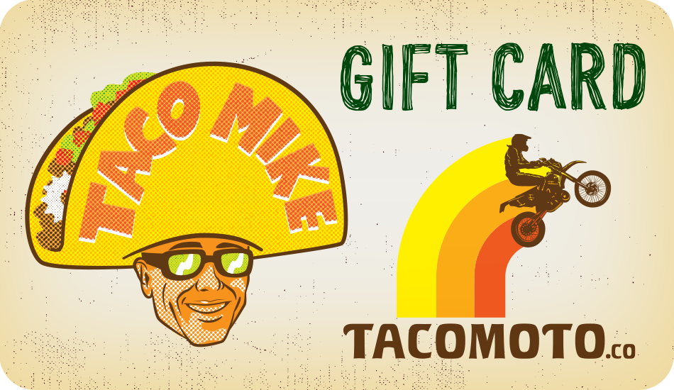 タコス ギフトカード TACO MOTO CO | GIFT CARD – Taco Moto Co.
