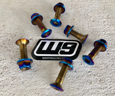 WARP 9 TITANIUM SPROCKET BOLT SET