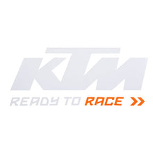Load image into Gallery viewer, KTM READY TO RACE DIE-CUT DECAL 9&quot;